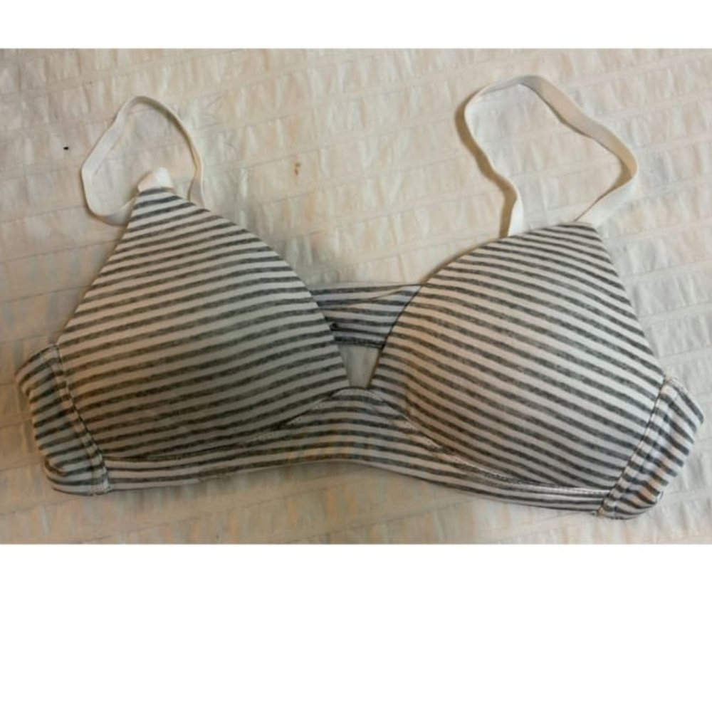 NO CLASPS MAIDENFORM STRIPES BRA